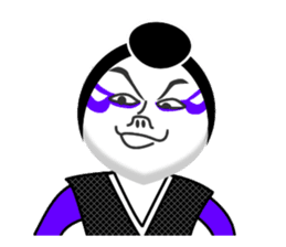 Kabuki Sticker "Shibaraku!" sticker #59005