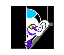 Kabuki Sticker "Shibaraku!" sticker #59006