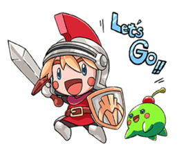 Teku Teku Hero sticker #59134