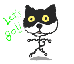 KEN the CAT, oRiginal sticker #59174