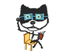 KEN the CAT, oRiginal sticker #59177