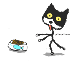 KEN the CAT, oRiginal sticker #59180