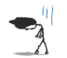 KEN the CAT, oRiginal sticker #59181