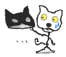 KEN the CAT, oRiginal sticker #59182