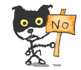 KEN the CAT, oRiginal sticker #59184