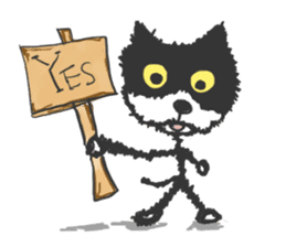 KEN the CAT, oRiginal sticker #59185