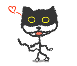 KEN the CAT, oRiginal sticker #59197