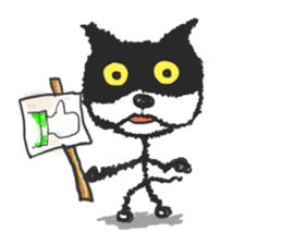 KEN the CAT, oRiginal sticker #59200