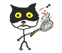 KEN the CAT, oRiginal sticker #59201