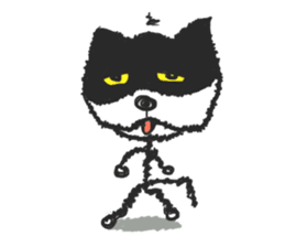 KEN the CAT, oRiginal sticker #59202