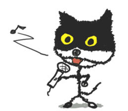 KEN the CAT, oRiginal sticker #59203