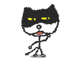 KEN the CAT, oRiginal sticker #59204