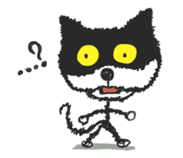 KEN the CAT, oRiginal sticker #59205