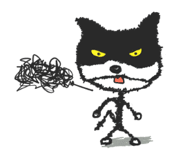 KEN the CAT, oRiginal sticker #59207