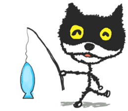 KEN the CAT, oRiginal sticker #59209