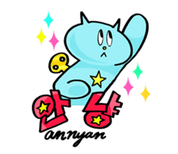 KAWAII NEZI CAT STAMP (KOREAN Version) sticker #59334
