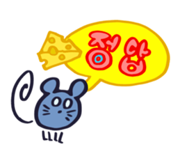 KAWAII NEZI CAT STAMP (KOREAN Version) sticker #59350