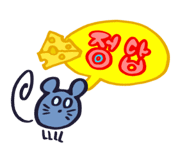 KAWAII NEZI CAT STAMP (KOREAN Version) sticker #59350