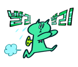 KAWAII NEZI CAT STAMP (KOREAN Version) sticker #59359