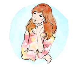 GIRL'S TALK sticker #59828