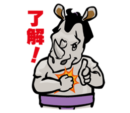 Animal Rikishi sticker #60086