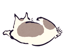 Japanese Ukiyo-e Cats sticker #60095