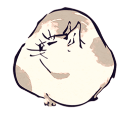 Japanese Ukiyo-e Cats sticker #60112