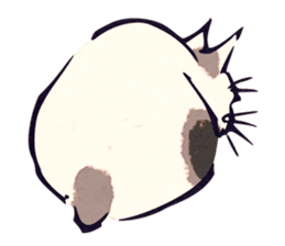 Japanese Ukiyo-e Cats sticker #60120