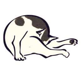 Japanese Ukiyo-e Cats sticker #60122