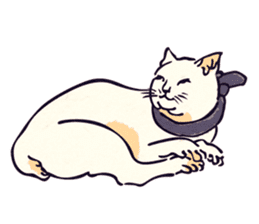 Japanese Ukiyo-e Cats sticker #60124