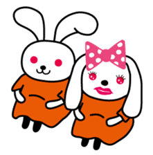 Kimi to Boku no Usaokun sticker #60137