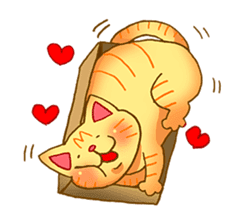 Haru-chan cat sticker #60216