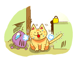 Haru-chan cat sticker #60234