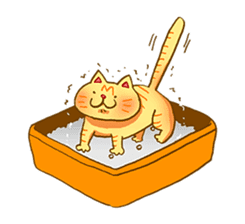 Haru-chan cat sticker #60238