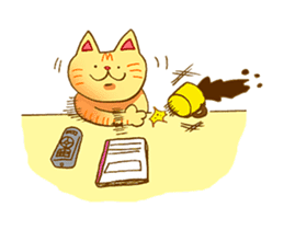 Haru-chan cat sticker #60249