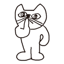 Cat sticker #60321