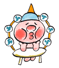 Satoshi's happy characters vol.01 sticker #60535