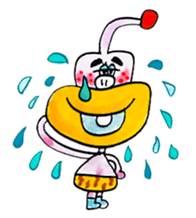 Satoshi's happy characters vol.01 sticker #60545