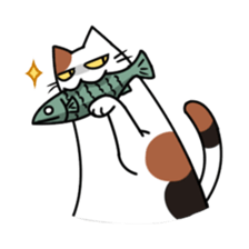 Umeko and cat sticker #60730