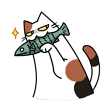 Umeko and cat sticker #60730