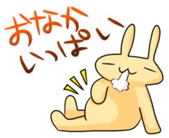 conejoro rabbit sticker #60861