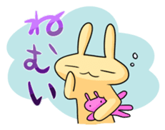 conejoro rabbit sticker #60870