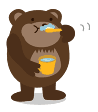 The small bear brothers sticker #60946