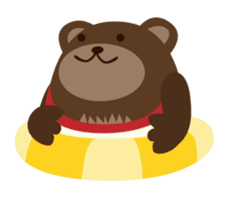 The small bear brothers sticker #60966