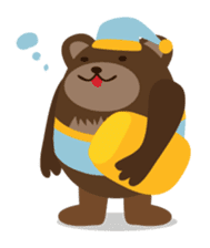 The small bear brothers sticker #60967