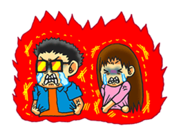 Escape with two people! sticker #61092