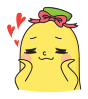 Banana Girl sticker #61258