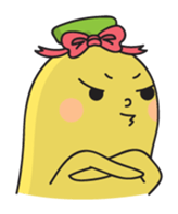 Banana Girl sticker #61261