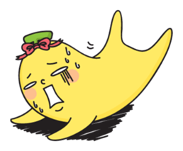 Banana Girl sticker #61262