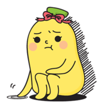 Banana Girl sticker #61263